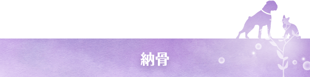 納骨